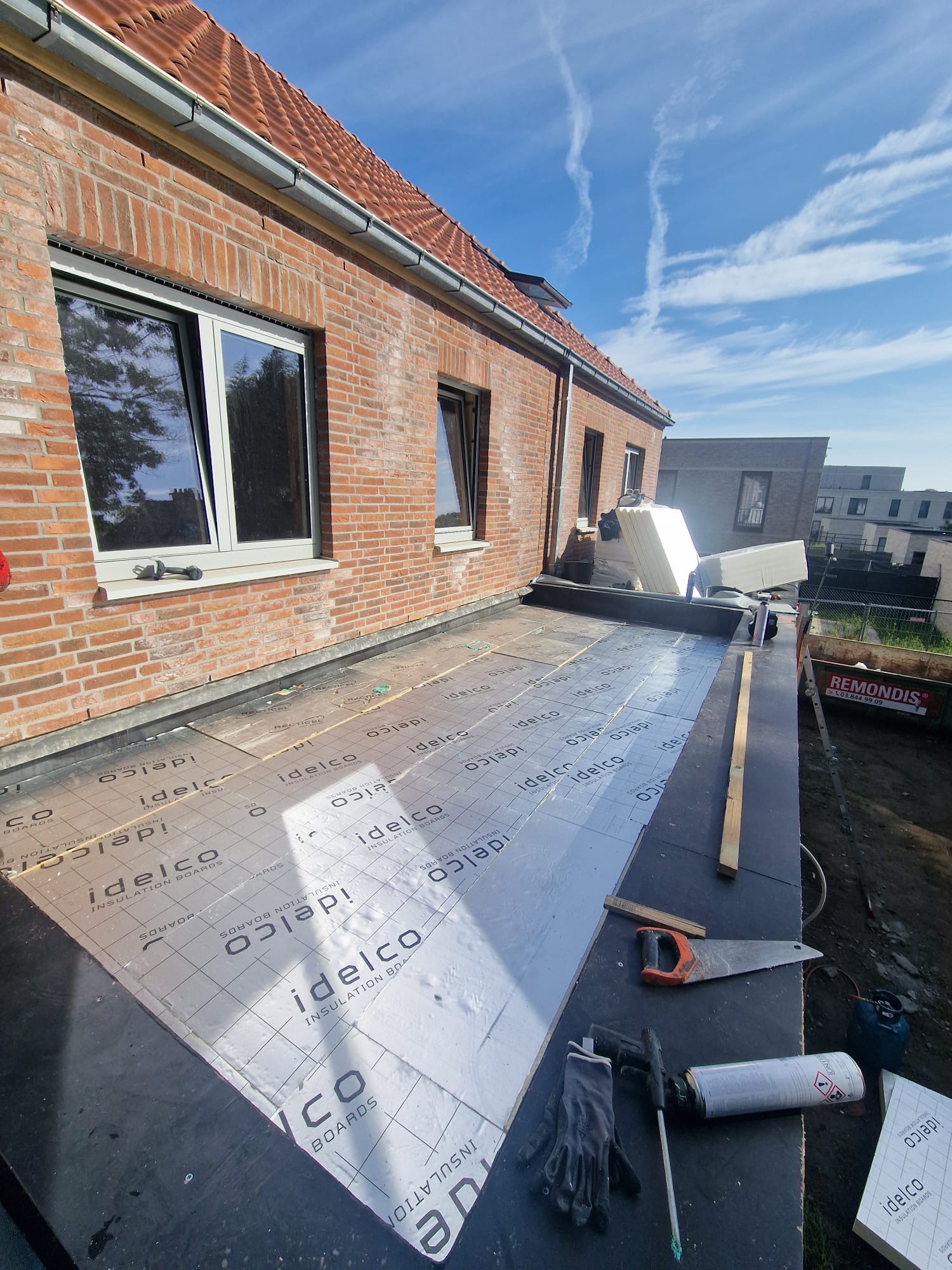 Dakisolatie met Idelco isolatieplaten - RECO